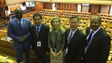 སྲིད་འཛིན་གསུང་བཤད་ཀྱི་མཛད་སྒོར་བོད་ཀྱི་དོན་གཅོད།