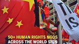 རྒྱལ་སྤྱིའི་ཚོགས་པ་༥༠ལྷག་ནས་རྒྱ་ནག་གི་རྒྱལ་མཚམས་བརྒལ་ནས་ཁྲིམས་འགལ་གྱི་བྱ་སྤྱོད་ལ་སྐྱོན་བརྗོད།