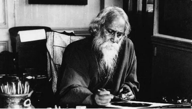 Rabindranath Tagore མཆོག་གི་སྐུ་ཚེའི་ལོ་རྒྱུས།