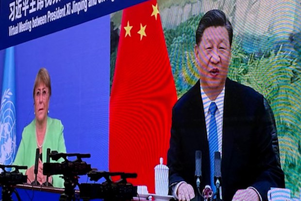 མཉམ་འབྲེལ་རྒྱལ་ཚོགས་ཀྱི་འགྲོ་བ་མིའི་ཐོབ་ཐང་ལྷན་ཚོགས་ཀྱི་གཙོ་འཛིན་བོད་ནང་ཕེབས་མ་ཐུབ་པའི་རྒྱུ་མཚན་ཐད་གླེང་མོལ་ཞུས་པ། མཉམ་འབྲེལ་རྒྱལ་ཚོགས་ཀྱི་འགྲོ་བ་མིའི་ཐོབ་ཐང་ལྷན་ཚོགས་ཀྱི་གཙོ་འཛིན་བོད་ནང་ཕེབས་མ་ཐུབ་པའི་རྒྱུ་མཚན་ཐད་གླེང་མོལ་ཞུས་པ།
